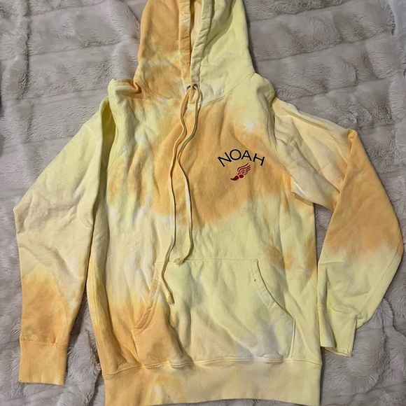 Noah Sun Dyed Winged Foot Hoodie, Size XS - Picture 3 of 4